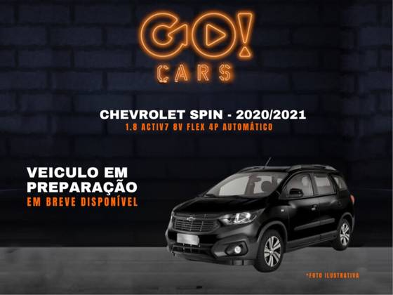 CHEVROLET SPIN 1.8 ACTIV7 8V FLEX 4P AUTOMÁTICO CHEVROLET SPIN 1.8 ACTIV7 8V FLEX 4P AUTOMÁTICO